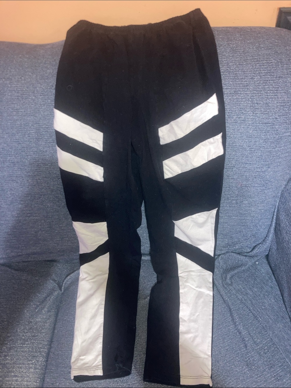 American Apparel black and white leggings